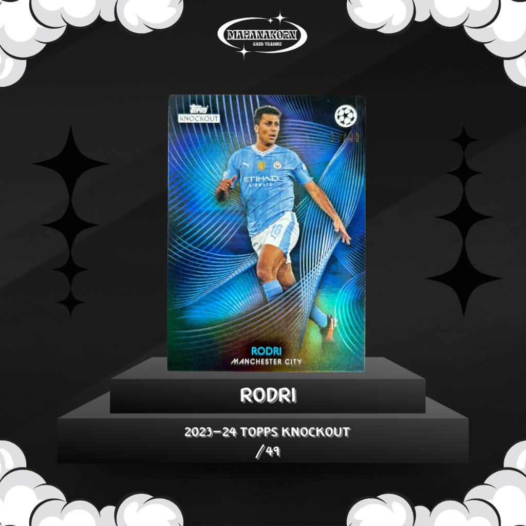 Rodri 2023-24 Topps Knockout /49