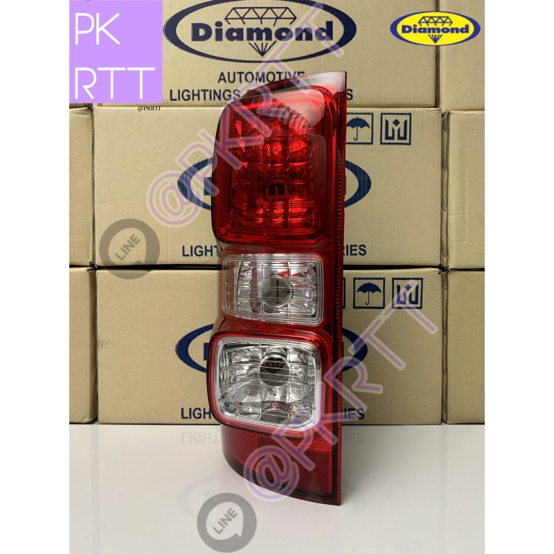 ไฟท้าย Chevrolet Colorado ปี 2012-2020 รุ่นไฟธรรมดา โคมไฟท้าย เชฟ โรเลต เชฟโรเลต โคโรลาโด้ เสื้อไฟท้าย ตราเพชร ไดมอนด์ D