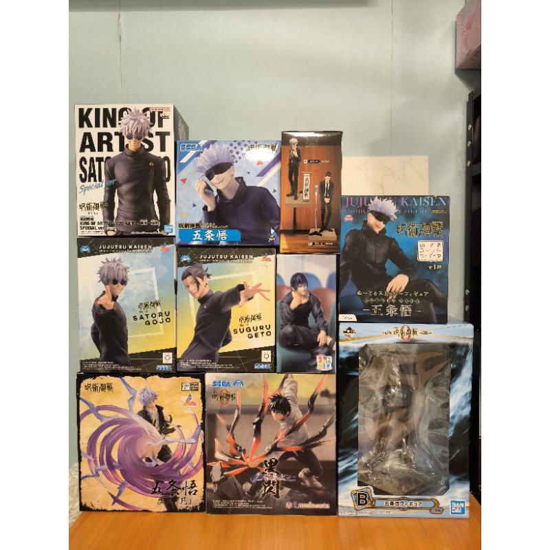 (ของแท้ พร้อมส่ง) โมเดล Figure โกโจ แกะโท ยูตะ โทจิ เรื่องมหาเวทย์ผนึกมาร jujutsu kaisen