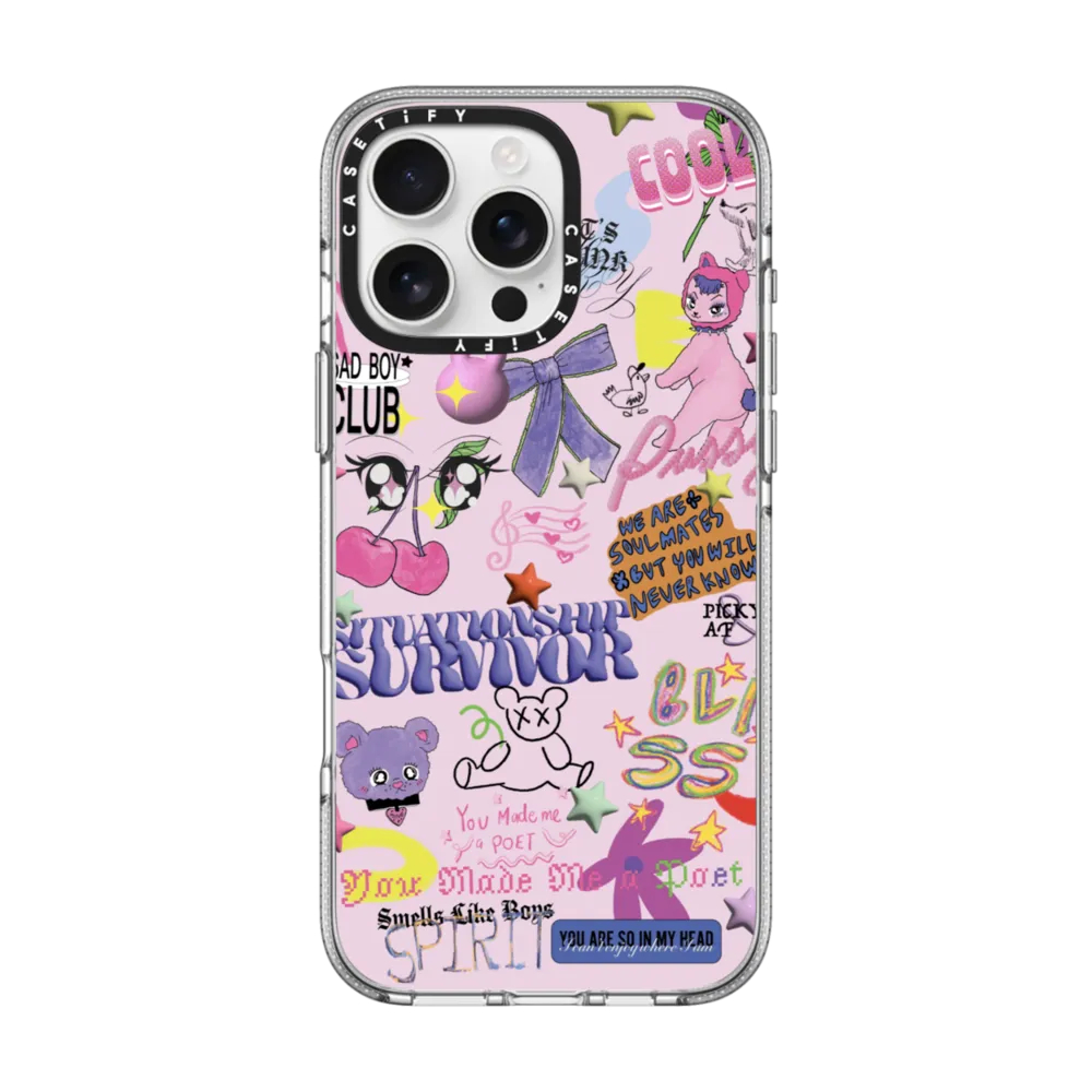 [🍁พร้อมส่ง🍁] Casetify ของแท้ ✅ Casetify : CUTIE DUMP - GELBOYS สินค้าพร้อมส่ง ประกัน 1 ปี 💯