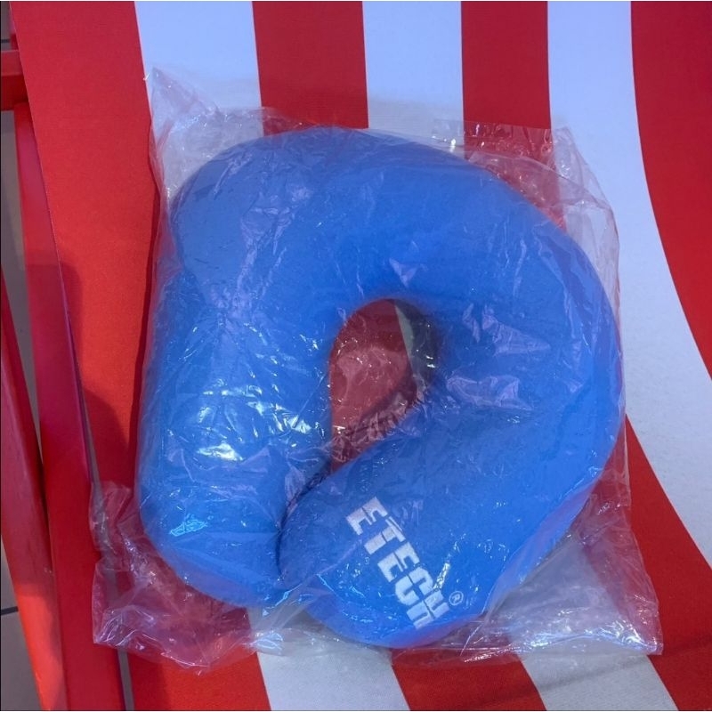 หมอนรองคอ Etech สีฟ้า