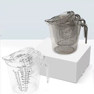 ถ้วยตวง ถ้วยตวงพลาสติก (CUP,Oz,ml)มีให้เลือกซื้อ4ขนาด! ถ้วยตวงของเหลว เหยือกตวงของเหลว ถ้วยต