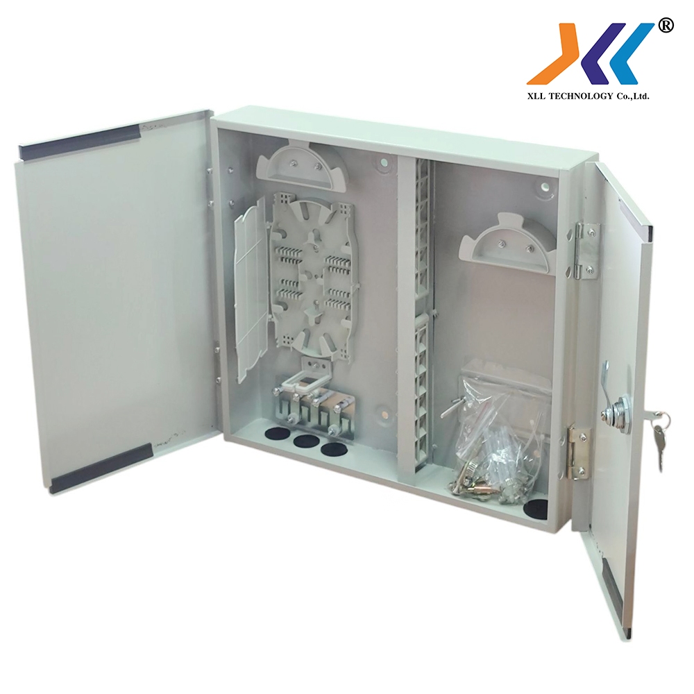 Rack Mount Fiber Optic Distribution Box ตู้รวม และ กระจายสายไฟเบอร์ Fiber Distribution Hub 24 Core