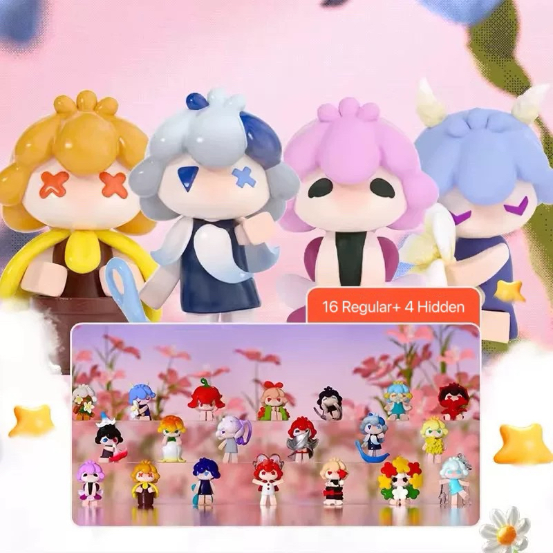 💥สินค้าพร้อมส่ง💥 กล่องสุ่ม Heatup Soly Mini The Soly Garden (1สุ่มได้4ชิ้น)