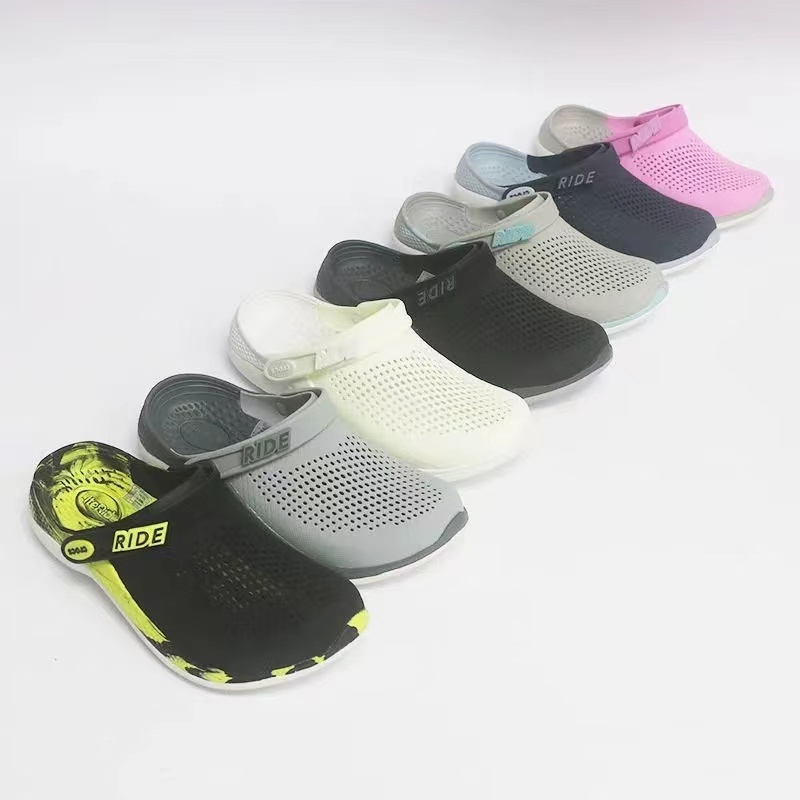 (สินค้าพร้อมจัดส่ง)Crocs Literide 360 Clog รองเท้าผู้ชายรองเท้าแตะขี้เกียจลําลองรองเท้าแตะกลางแจ้ง/แจกตัวติดรองเท้า