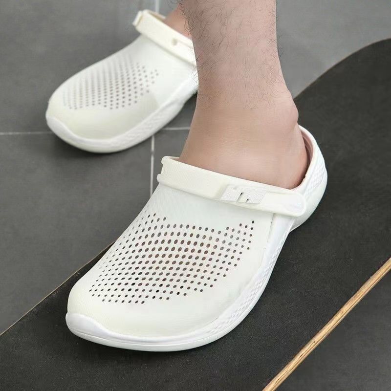 (สินค้าพร้อมจัดส่ง)Crocs Literide 360 Clog รองเท้าผู้ชายรองเท้าแตะขี้เกียจลําลองรองเท้าแตะกลางแจ้ง/แจกตัวติดรองเท้า