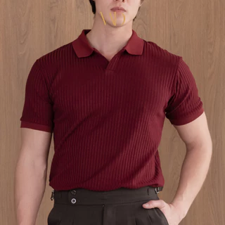 [ขายดี] เสื้อโปโลผ้าร่อง ทรงสวย หล่อหรู ดูมีระดับ WDNSDAY - Ribbed Polo