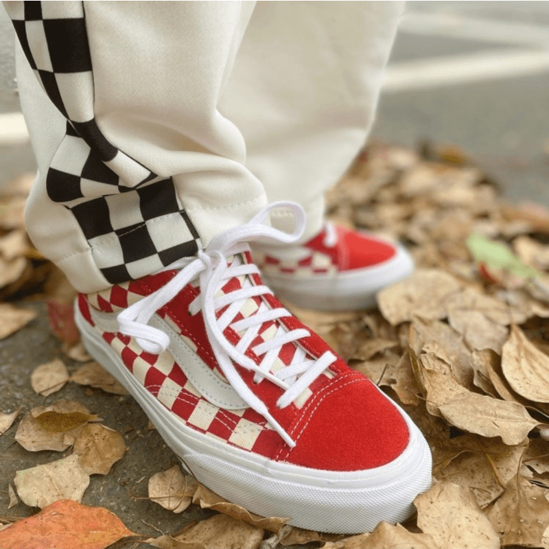 🔥ของแท้100%🔥Vans Style 36 รองเท้า ลายตาราง Unisex ใส่ได้ทั้ง หญิง รองเท้าผ้าใบ รองเท้าลําลอง