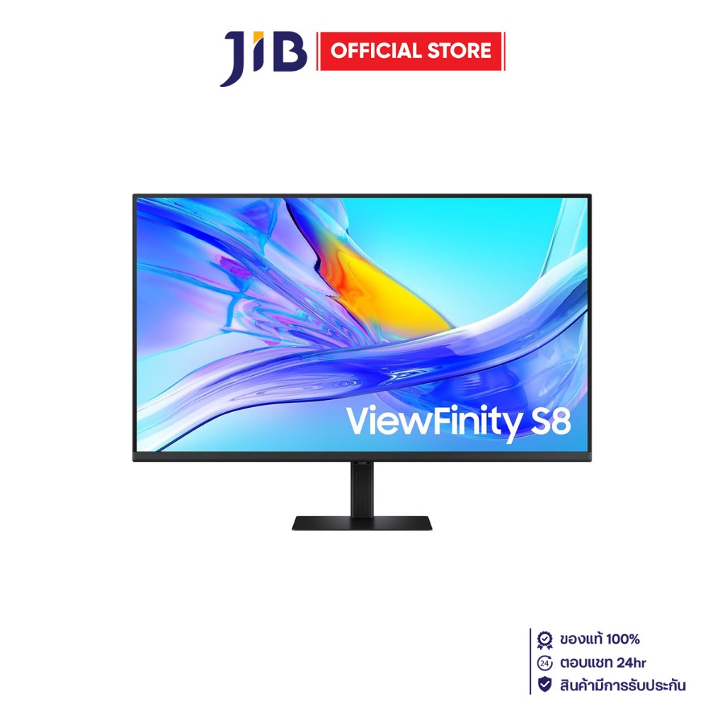 MONITOR (จอมอนิเตอร์) SAMSUNG VIEWFINITY S8 S80UD LS37D800UAEXXT - 37 INCH VA 4K 60Hz KVM USB-C