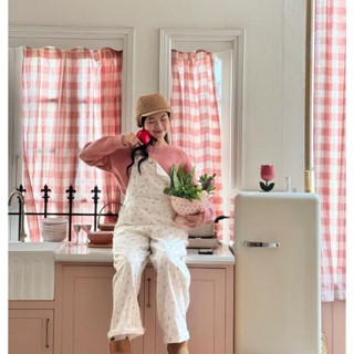 มาใหม่พร้อมส่ง กดสั่งได้เลยค่า เอี๊ยมลายดอกไม้ floral overal…