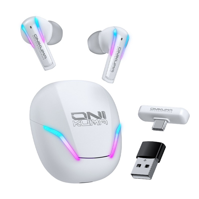 iHAVECPU HEADSET (หูฟัง) ONIKUMA T27 TRUE WIRELESS GAMING EARBUDS