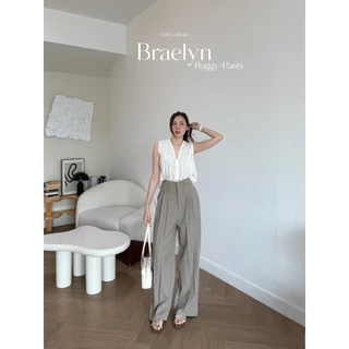 SRN-28 | Braelyn Baggy-Pants กางเกงทรงกระบอกใหญ่ (XS-3XL)