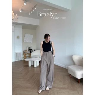 SRN-28 | Braelyn Baggy-Pants กางเกงทรงกระบอกใหญ่ (XS-3XL)