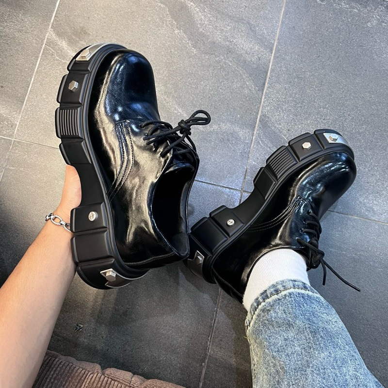 THEBOY-SLOTHER Shoe รองเท้าหนังแบบผูกเชือก