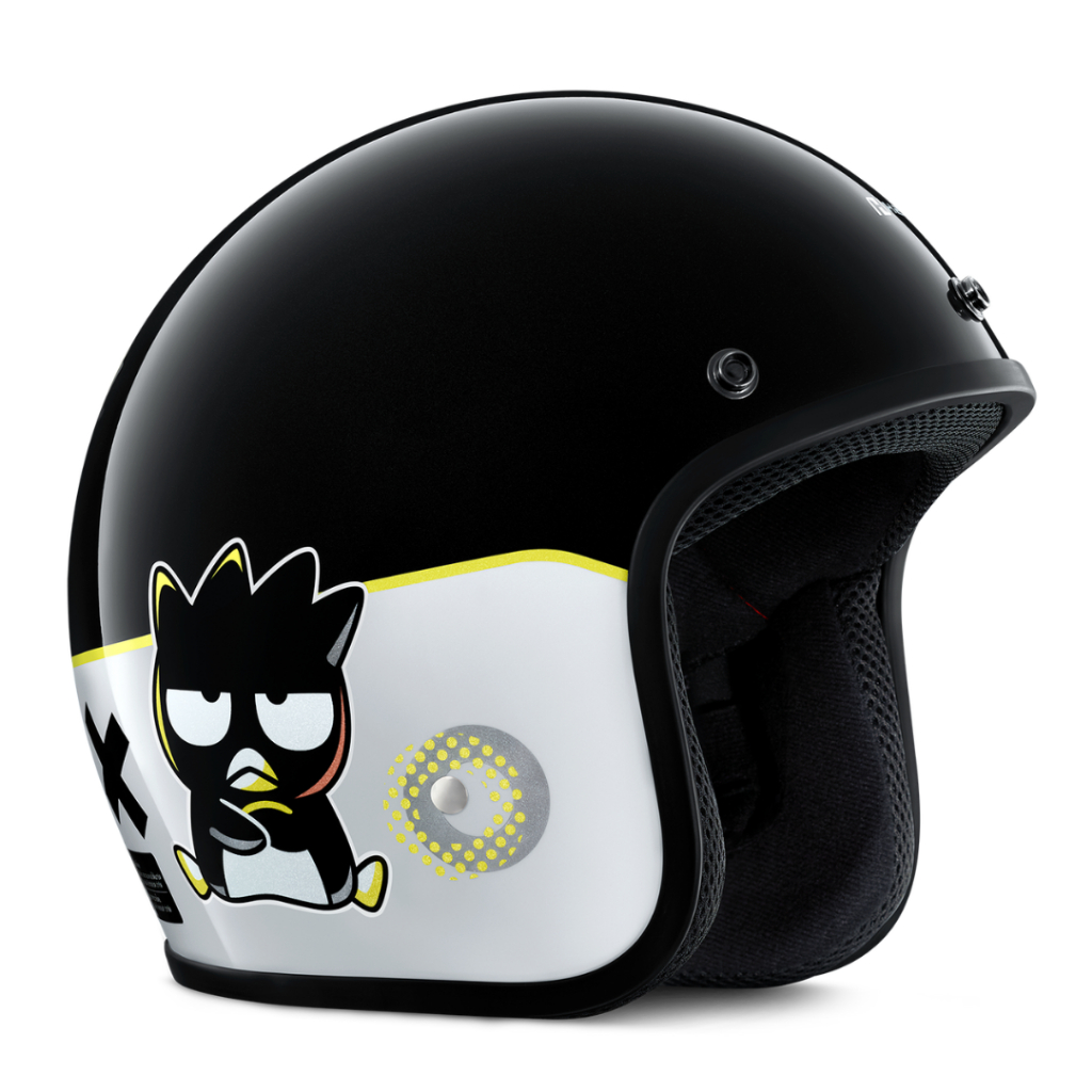 หมวกกันน็อค H2C ปี 2025 ลายลิขสิทธิ์ใหม่ HONDA Sanrio Characters OF HELMET BAD BADTZ-MARU