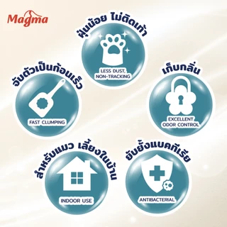Magma ทรายแมวเต้าหู้ กลิ่นฮันนี่โทสต์ (10ลิตร)