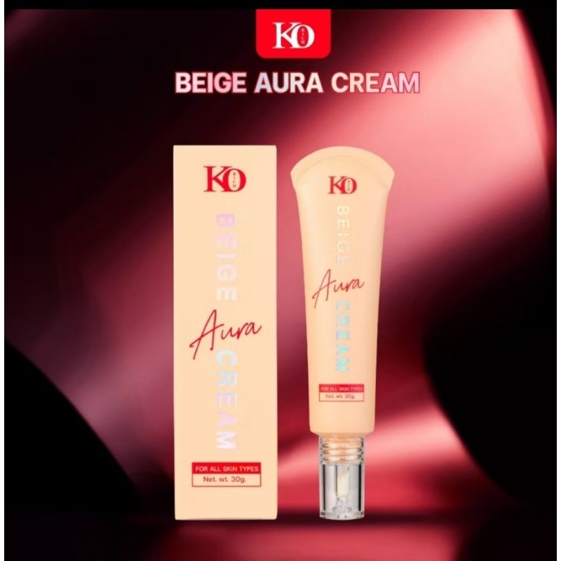 เบส ทาหน้า เคโอริช Beige  Aura Cream