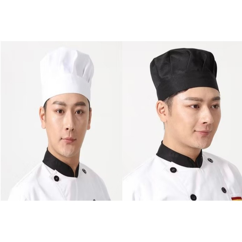 หมวกเชฟที่นํากลับมาใช้ใหม่ได้, หมวกทํางานล้างทําความสะอาดได้ทนทานร้านอาหารหมวกกุ๊ก L297