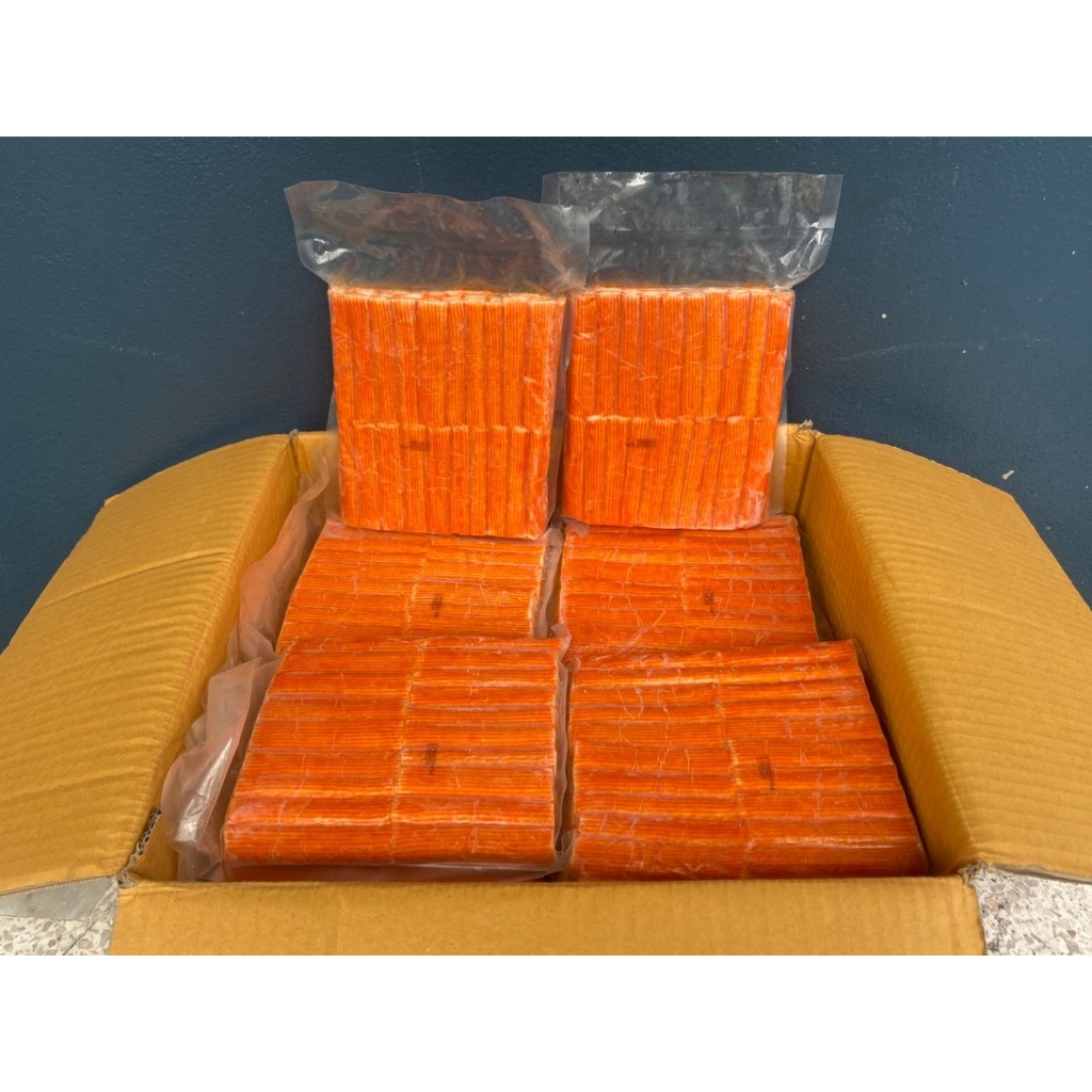 🦀ปูอัดขนาด 500 กรัม จำนวน 30 ชิ้น🦀