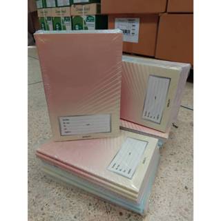 สมุดนักเรียน ชื่อ/ชั้น/ วิชา  ขนาด 16x24 ซม. กระดาษหนา 60 แก…