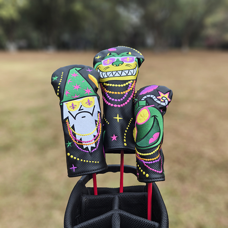 [11GOLF] Head Cover Bettinadi Cat หัวไม้ 1 3 5 UT  หนังPU คุณภาพดี ข้างในบุกำมะหยี่ รหัสสินค้า CVM002