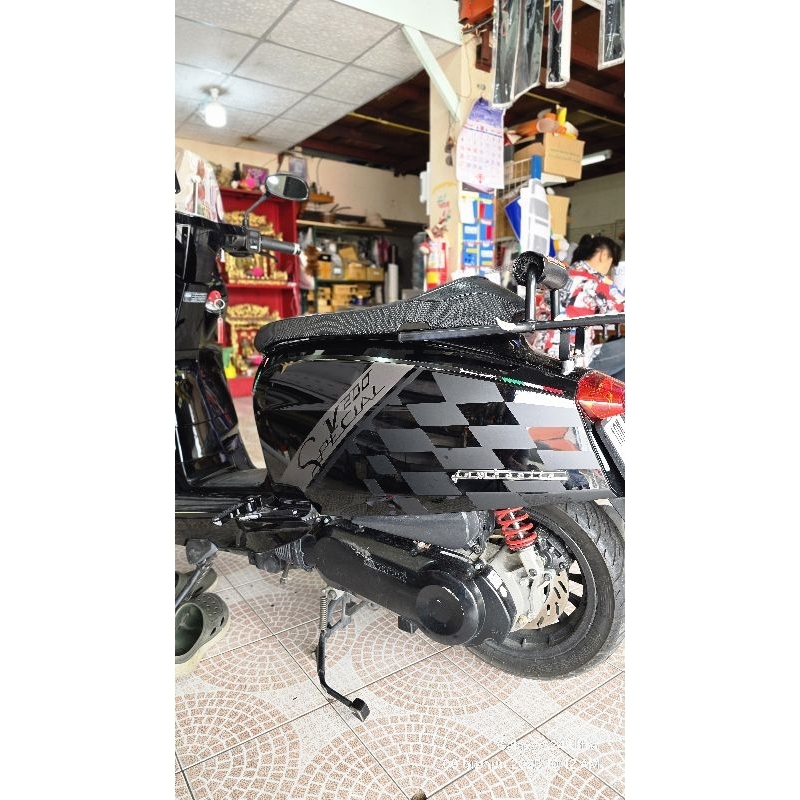 Lambretta สติกเกอร์แต่งลาย( สั่งแก้ไขได้)
