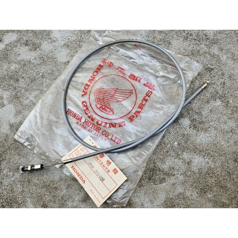 สายเร่ง คาร์บูผ้าปั๊ม แท้ใหม่ ญี่ปุ่น Honda CD125 CD125E CD125K C92 ท้ายจรวด