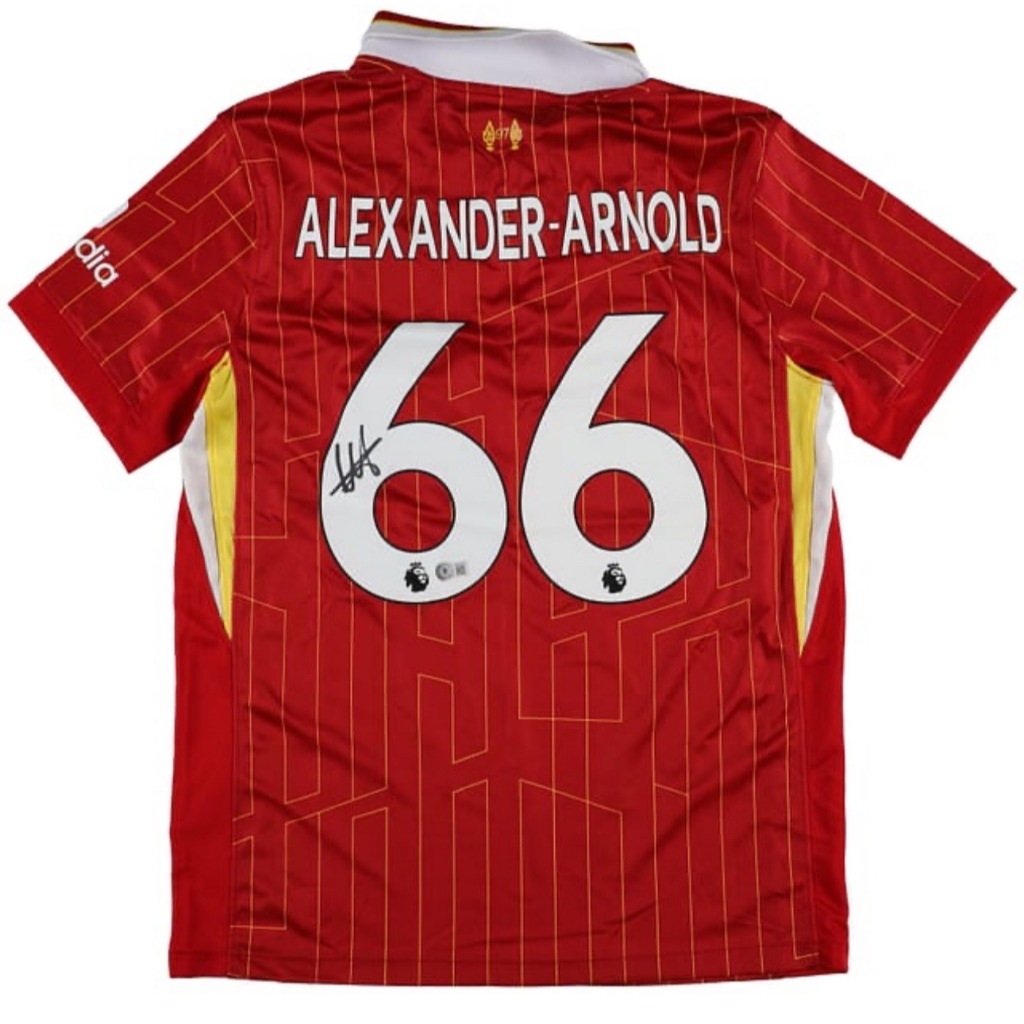 เสื้อพร้อมลายเซ็น Trent Alexander Arnold liverpool แท้