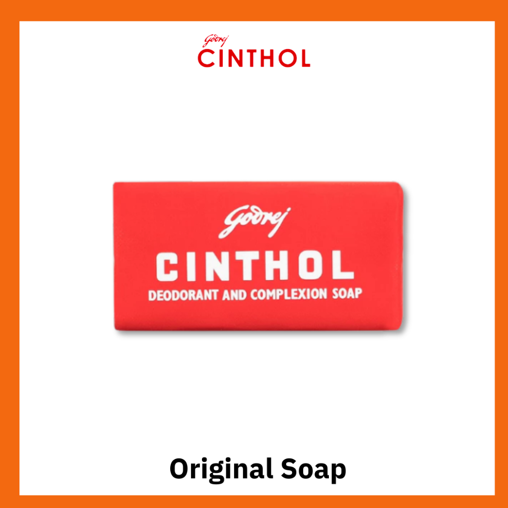 Godrej Cinthol Original Soap สบู่ซินทอล สูตรดั้งเดิม ขนาด 100 กรัม สบู่ซิลทอล
