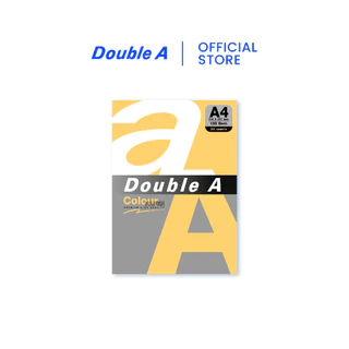 Double A กระดาษสี A4 หนา 180 แกรม จำนวน 50 แผ่น/แพ็ก จำหน่าย 1 แพ็ก