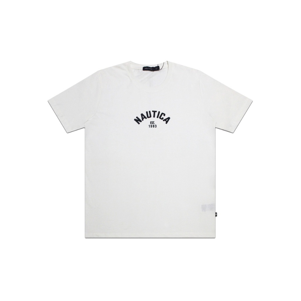 NAUTICA T-Shirt เสื้อยืด V25010027 1BW