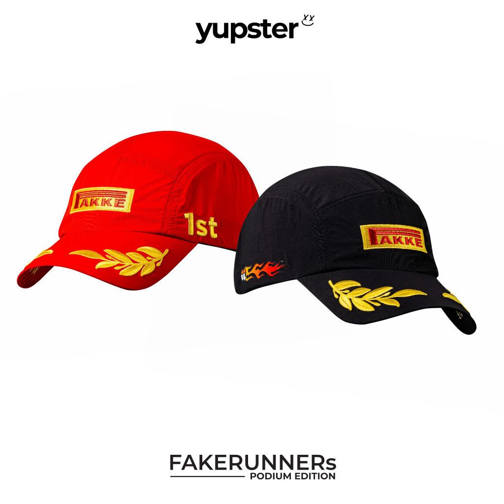 YUPSTER x Fake Runner หมวกแก๊ป ปีกแข็ง หมวกวิ่ง กันแดด รุ่นพิเศษ จำนวนจำกัด