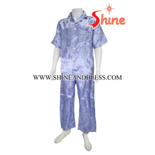 ชุดนอนแพรแท้ Shine สำหรับคุณผู้ชาย ชุดนอน แพรแท้ ชุดผ้าแพร S…