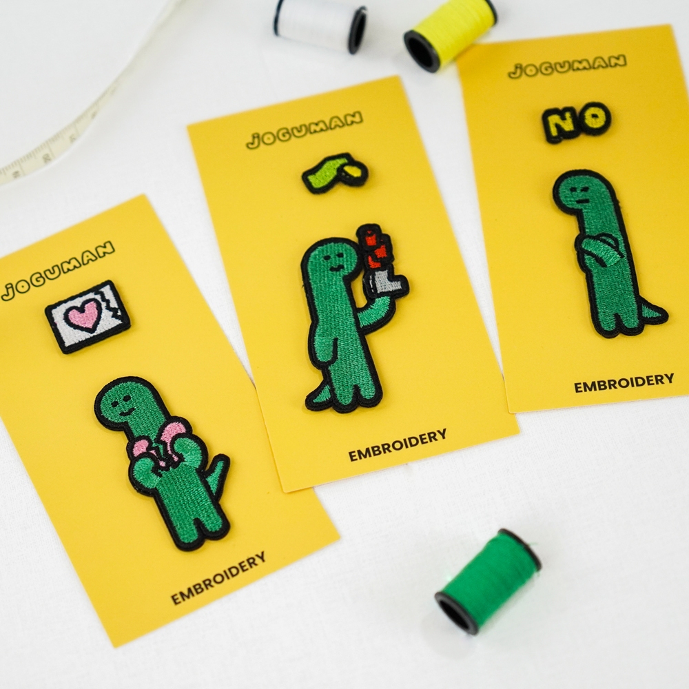 JOGUMAN Embroidery Sticker สติกเกอร์แบบปัก