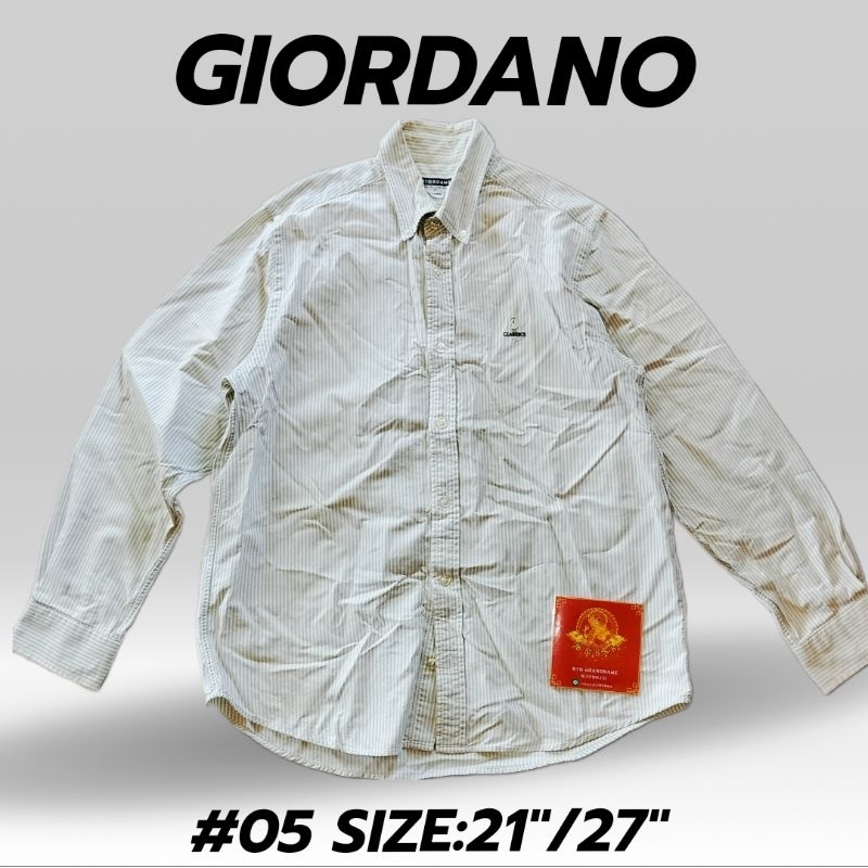เสื้อเชิ้ตGiordanoมือสองญี่ปุ่น#05