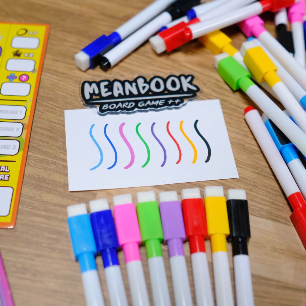 Mini Whiteboard Marker ปากกาลบได้สำหรับบอร์ดเกม ปากกา Board Game