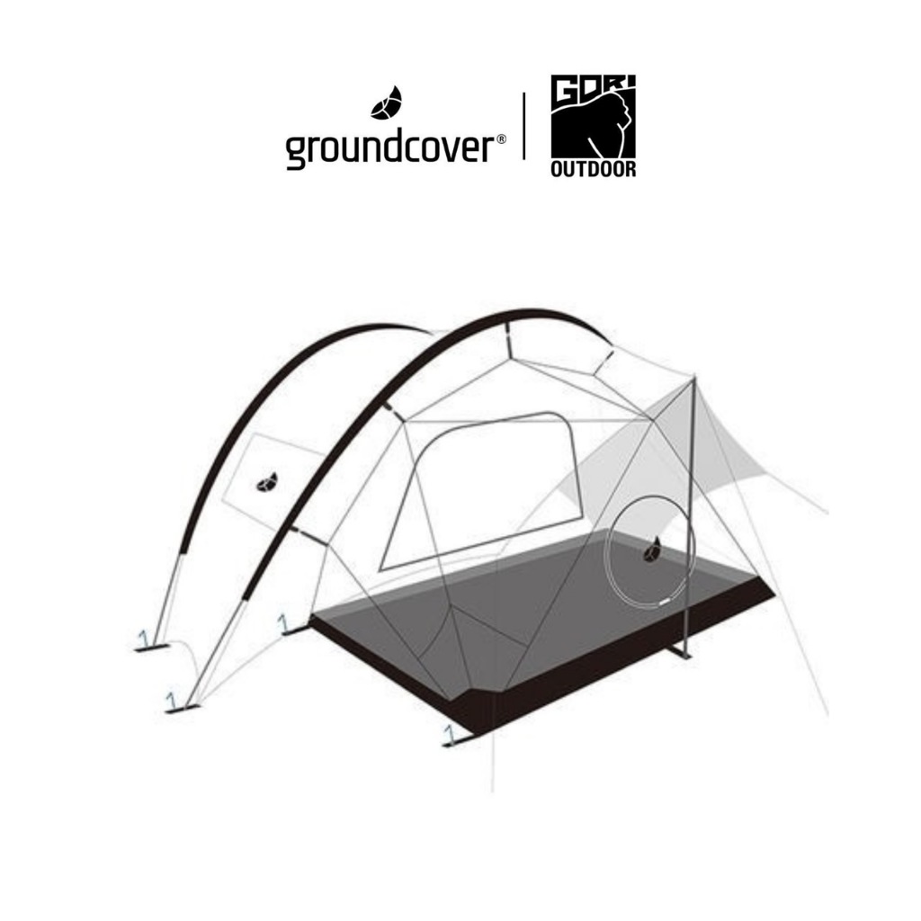 groundcover Inner Tent for Roof House Tarp
