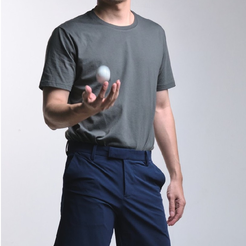 era-won เสื้อยืด ทรง slim รุ่น cotton soft jersey สี Grey
