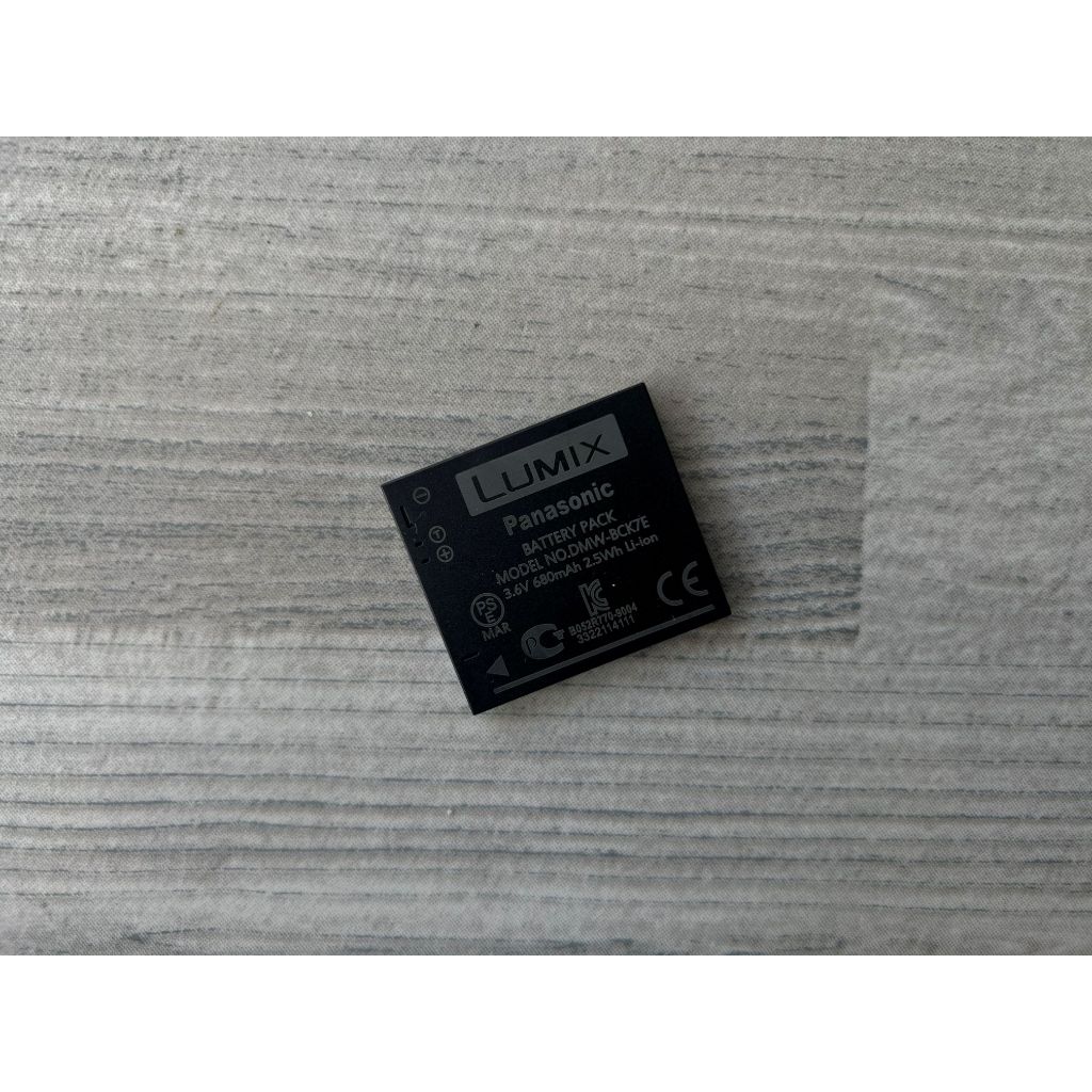 ⚡Battery DMW-BCK7E⚡แบตเตอรี่ Panasonic Lumix DMC-FH5 DMC-FH6 DMC-FH7 DMC-FH8 DMC-FP5 0DMC-FP7 DMC-FH