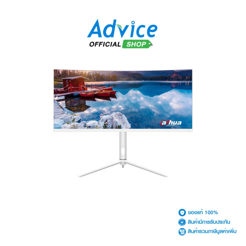 DAHUA MONITOR (จอคอม) 30'' LM30-E330CW (VA, HDMI, DP) CURVE 200Hz - A0168112