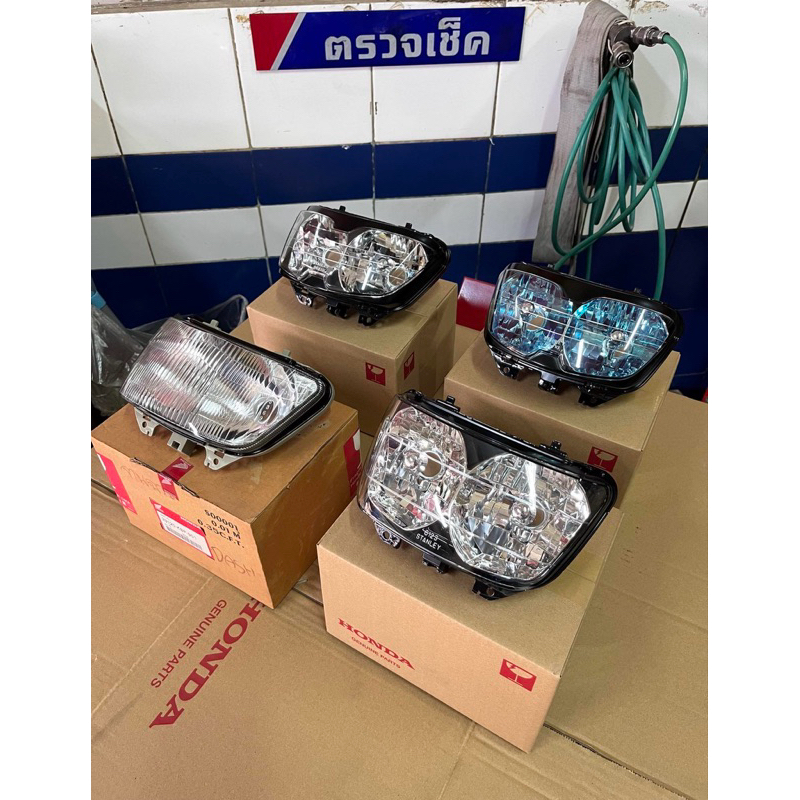 โคมไฟหน้า HONDA Dash แดช 125 2T (แท้ศูนย์ฮอนด้า) ขั้วไฟหน้า 33120-KBP-901/951/771