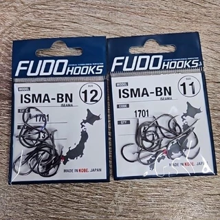 ตัวเบ็ดตกปลา ฟูโด้ FUDO รุ่น ISMA-BN 1701 อิเซม่า ตูดแบน พร้อมส่ง Made in Japan