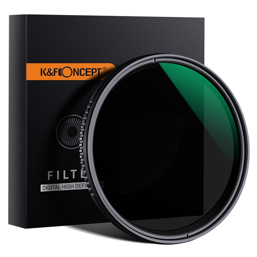 K&F CONCEPT ND Filter 46mm NDLens Filter Fixed Value ND Filter Infinitely Adjustable ND Filter
