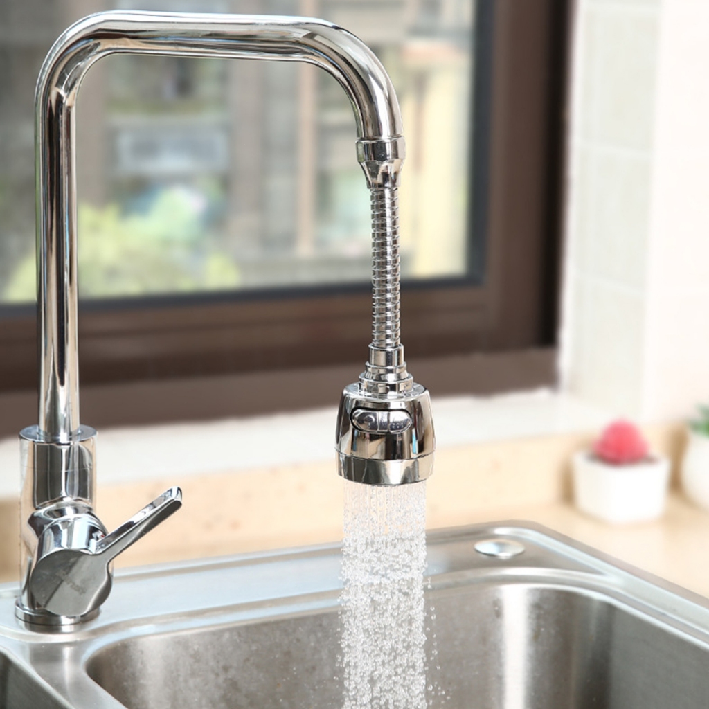 หัวก๊อกน้ำกระเซ็นแบบบูสเตอร์ หมุนได้ 360 องศา ตัวกรองน้ำแบบสากลสำหรับก๊อกน้ำในครัว - รูปที่ 5