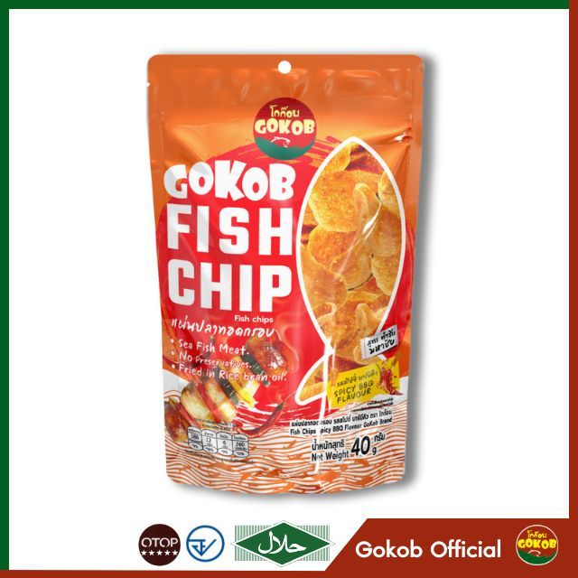 ปลาหวานกรอบ รสสไปซี่ BBQ โรงงานมาเอง เกรด A ตราโกก๊อบ