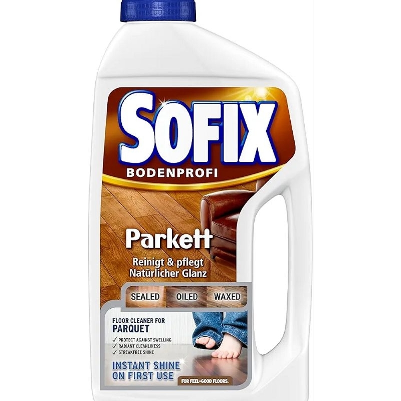 SOFIX น้ำยาทำความสะอาดพื้นปาร์เก้ (High Grade.)(ขายดีอันดับ 1 ใน USA)