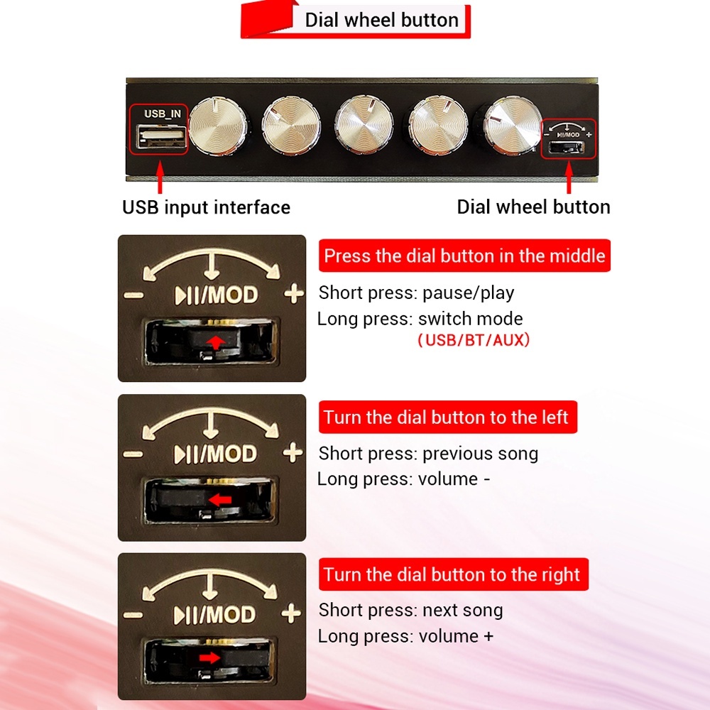 【มาถึง 1-3 วัน】แอมป์จิ๋วbluetooth ZK HT21 2*160W TDA7498E พัดลมระบายความร้อนในตัว ซับวูฟเฟอร์เครื่องขยายเสียง ระบบ 2.1ch