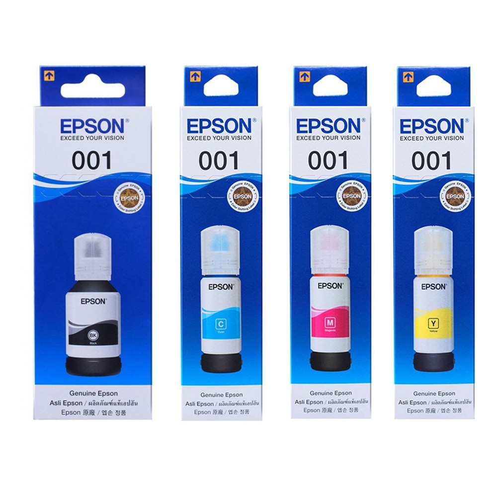 หมึก EPSON 001 4 สี 70ml.