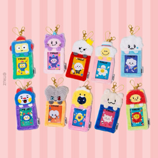 พร้อมส่ง TRUZ plush card case 💎🤍 เฟรมการ์ด พวงกุญแจ