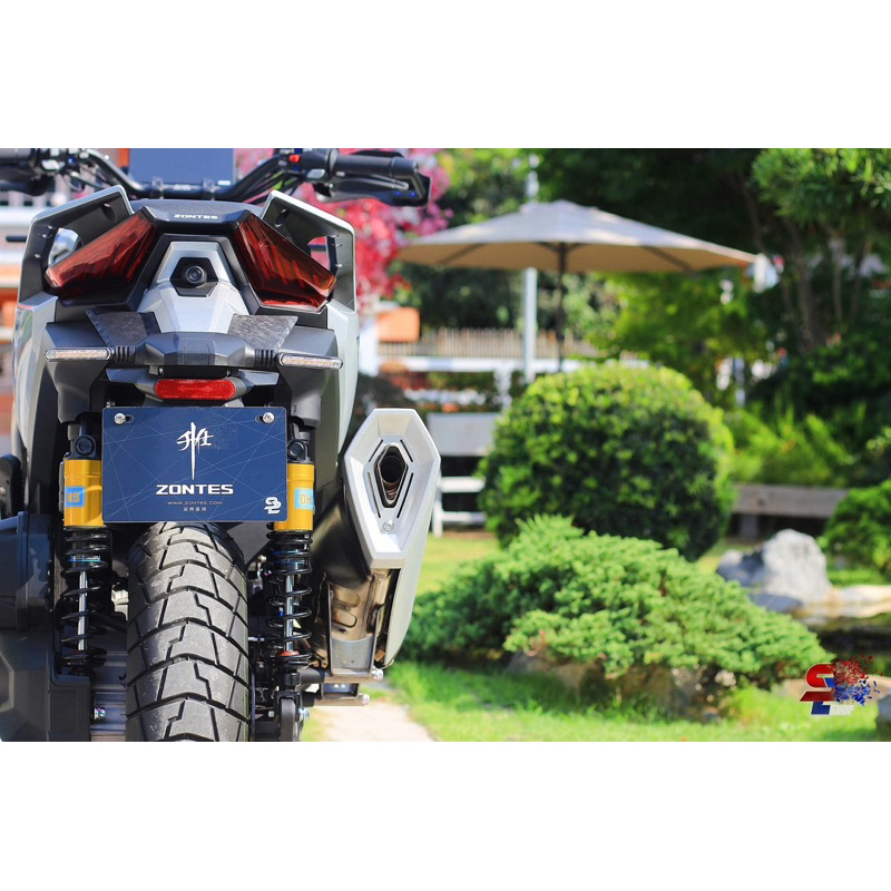 สติ๊กเกอร์ wrap subtank โช๊คหลัง มี 3สี ของรถ ZONTES 368G เลือกสั่งสีทอง / สีแดง / สีน้ำเงิน